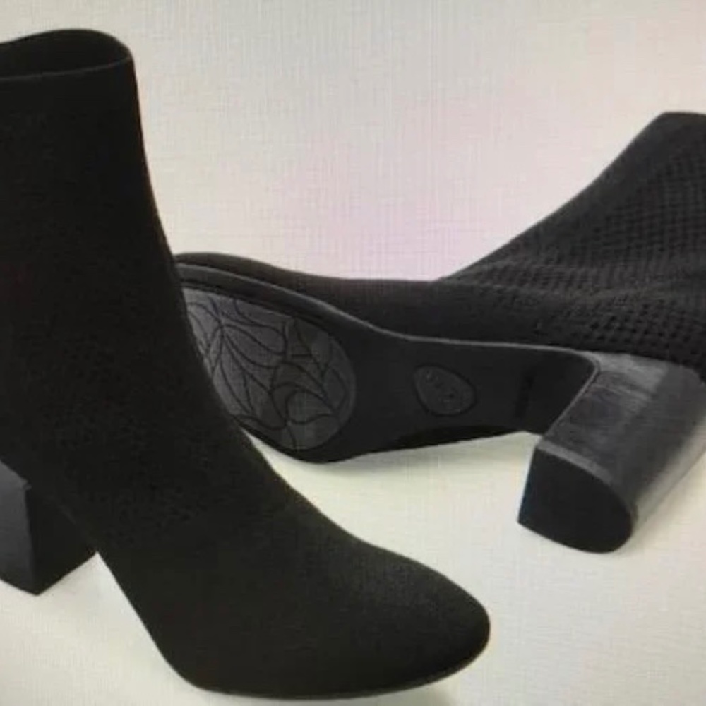Women's Black Born Stretch Booties